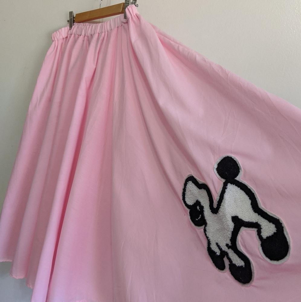 Pink Poodle Skirt
